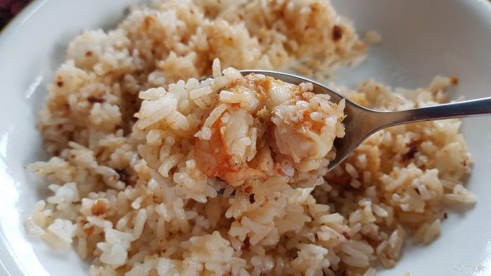 กุ้งทอดกระเทียมพริกไทย