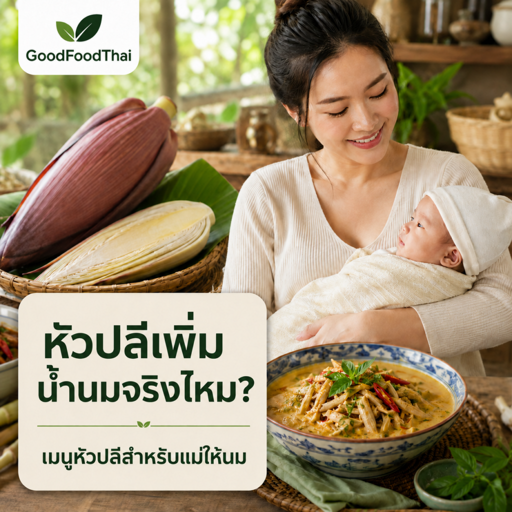 หัวปลีเพิ่มน้ำนมจริงไหม? คุณค่าและเมนูหัวปลีสำหรับแม่ให้นม - GoodFoodThai