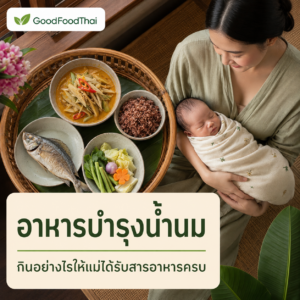 อาหารบำรุงน้ำนม กินอย่างไรให้แม่ได้รับสารอาหารครบ - GoodFoodThai